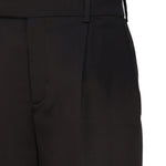 Pantaloni svasati in satin 736713 Y013G1000 SAINT LAURENT 