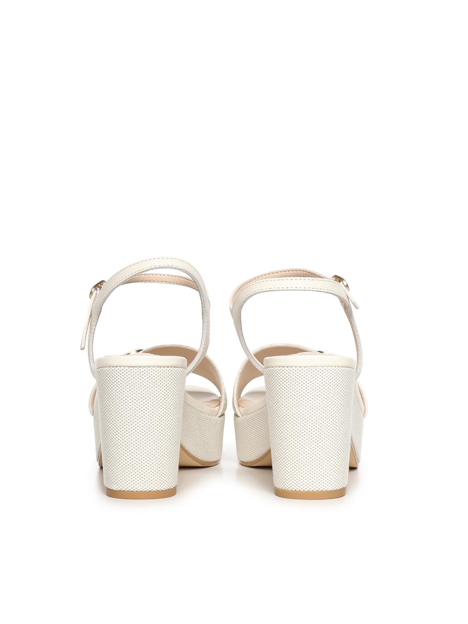 Sandali Harper in pelle SA6119P0102 S1400 LIU JO 