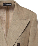 Giacca doppiopetto Sicilia effetto tweed F29YFT HUMWCS8230 DOLCE & GABBANA 