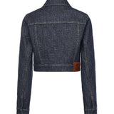 Giacca in denim FF jacquard FLF834 AW82F1UKI FENDI 