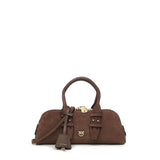 Borsa bowling Escape Bag Horizontal in suede 105334 A2JHL74V PINKO 