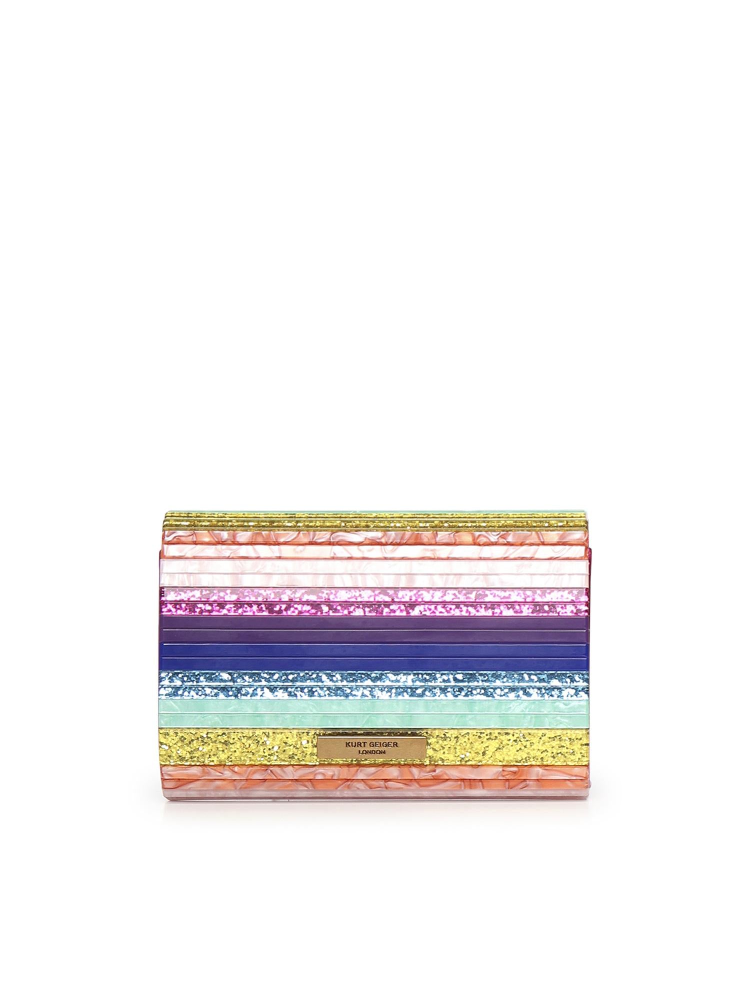 Clutch Party Eagle 512769999 MULTICOLOR KURT GEIGER 
