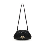 Borsa a tracolla in pelle<BR/> JC4286PP0MKK0 000 LOVE MOSCHINO 