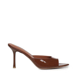 Mule Connie in vernice CONNIE VERNICEBROWN GIULIANO GALIANO 