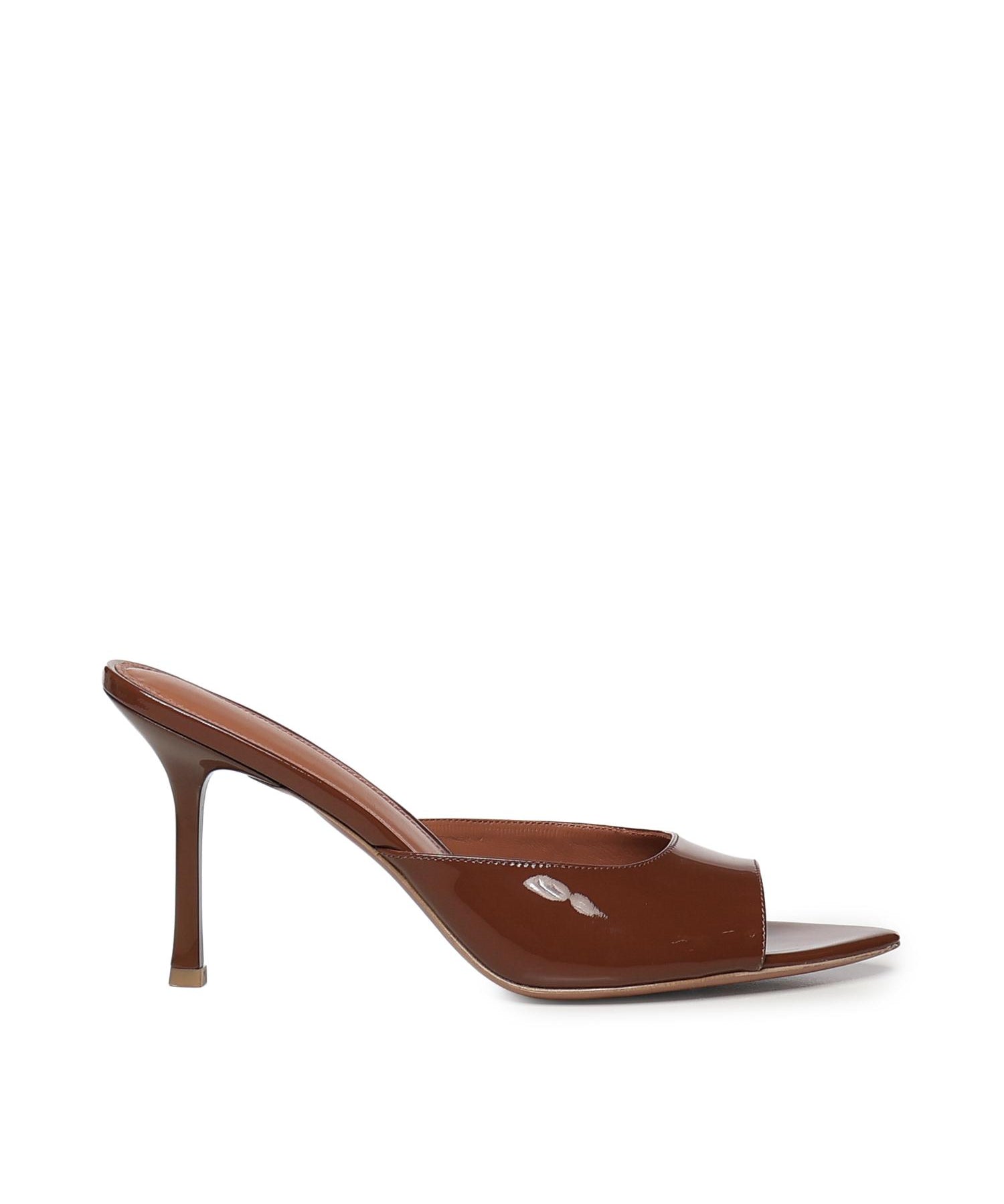 Mule Connie in vernice CONNIE VERNICEBROWN GIULIANO GALIANO 