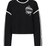 Maglione Alicudi con logo 105397 A2PKEZ1 PINKO 