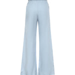 Pantaloni in misto lino con cintura 106548 A34GG45 PINKO 
