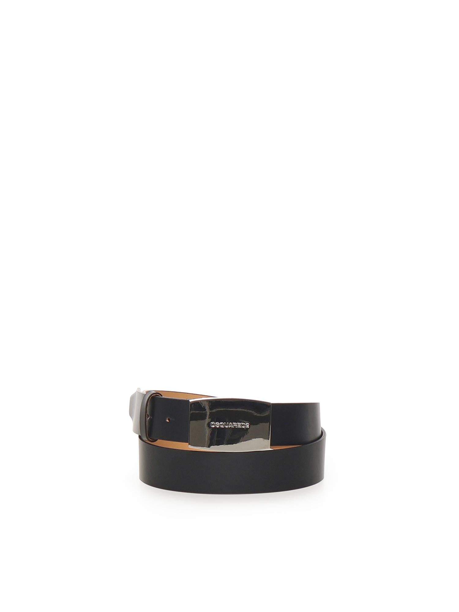 Cintura City Nights con logo BEM0622 M802 DSQUARED2 