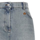 Gonna asimmetrica in denim 126DJU346DE0058 7055 COURREGES 