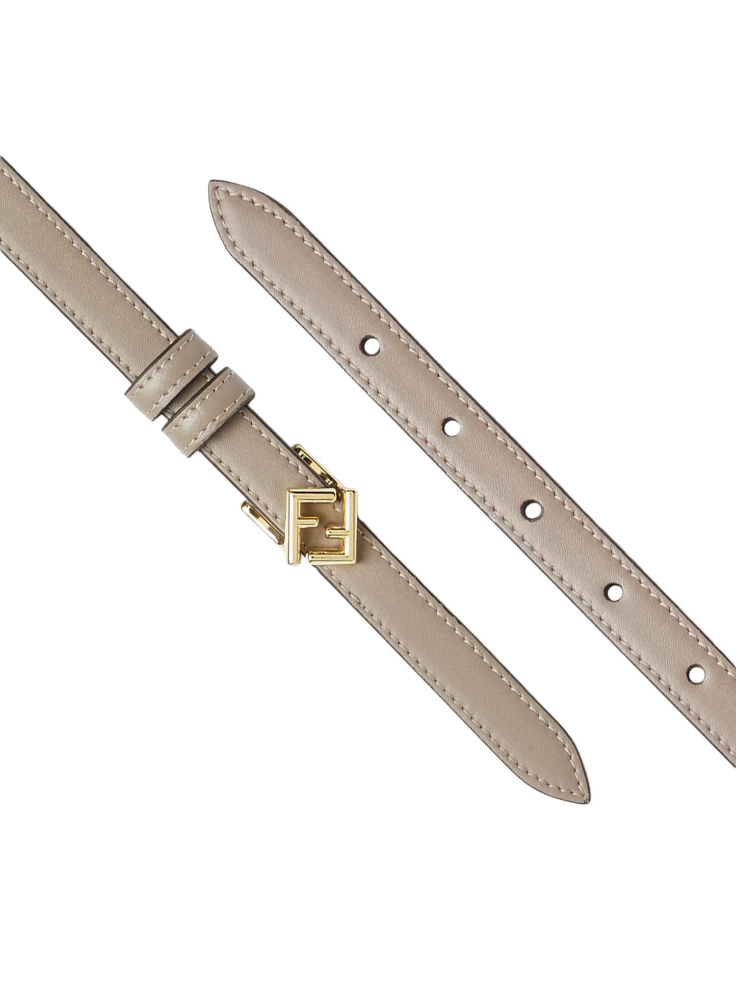 Cintura FF Diamonds in pelle 8C0765 ASUOF0E65 FENDI 