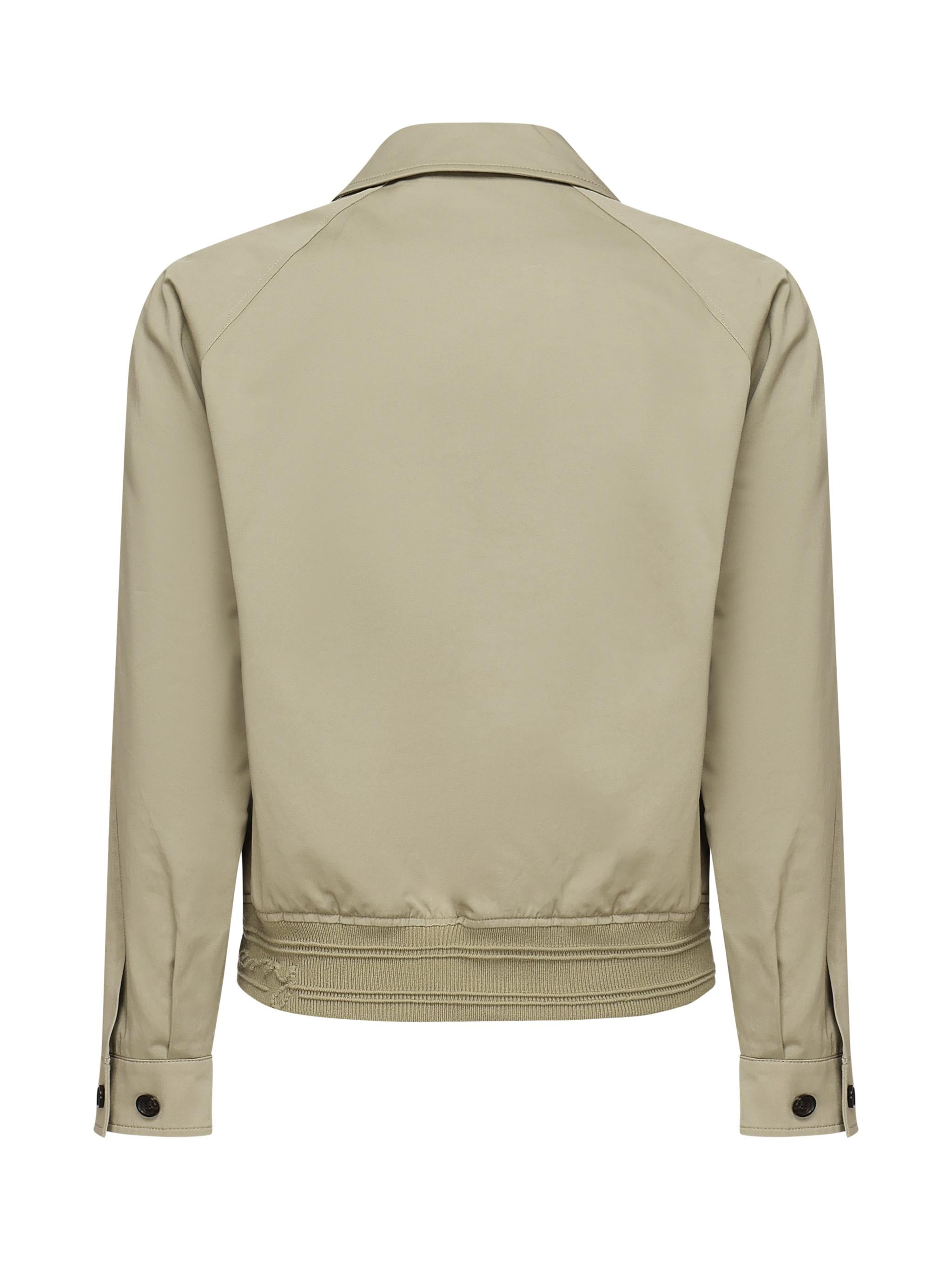 Giacca Harrington in cotone 8109367 C2219 BURBERRY 
