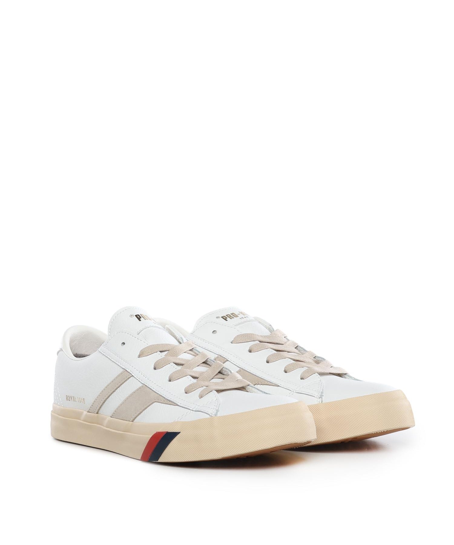 Sneaker Royal Classic<BR/> RC226SLMLSWH00008 WHITE/SILVER PRO-KEDS 