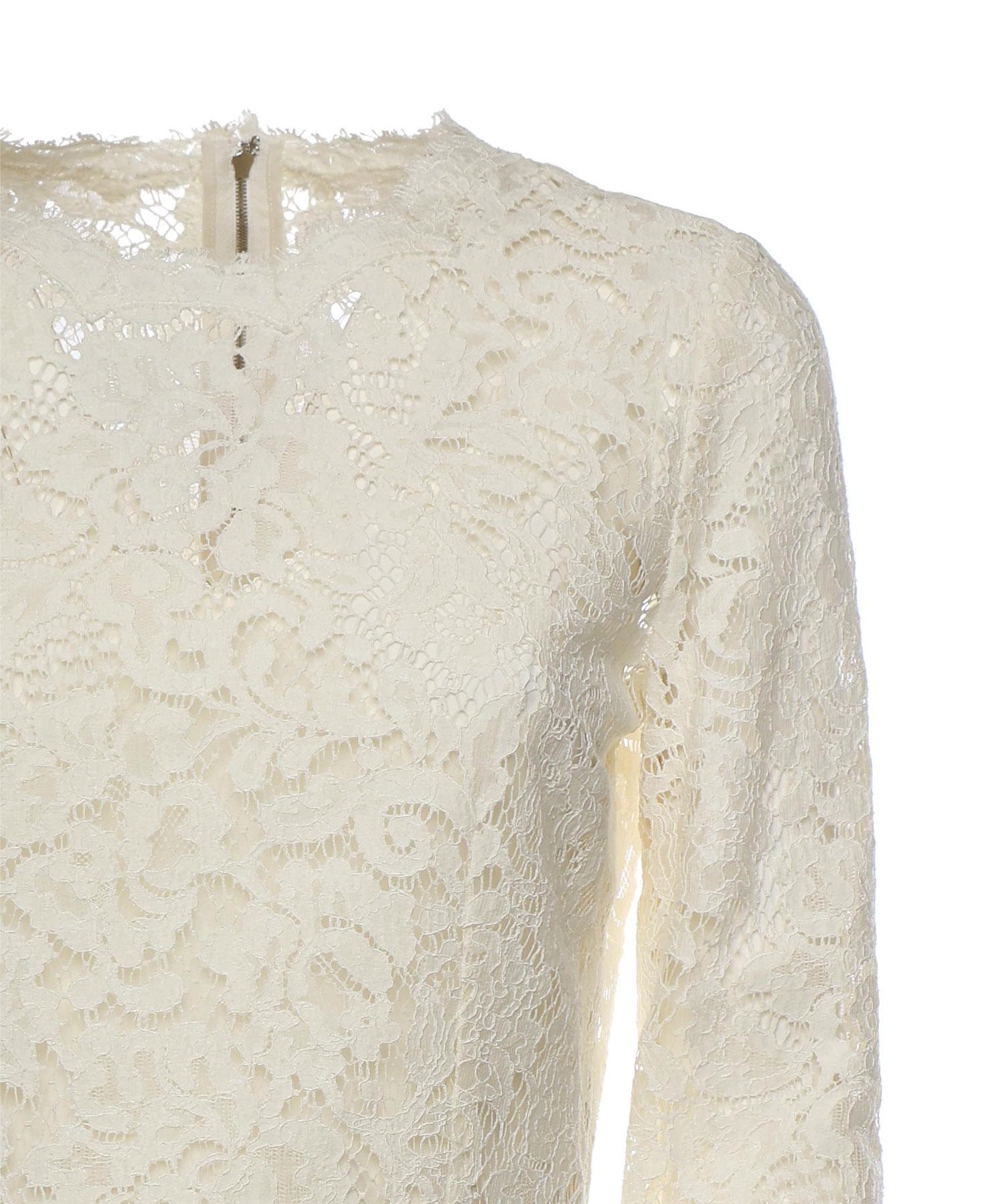 Abito in pizzo stretch F6M0DT HLMTBW0001 DOLCE & GABBANA 