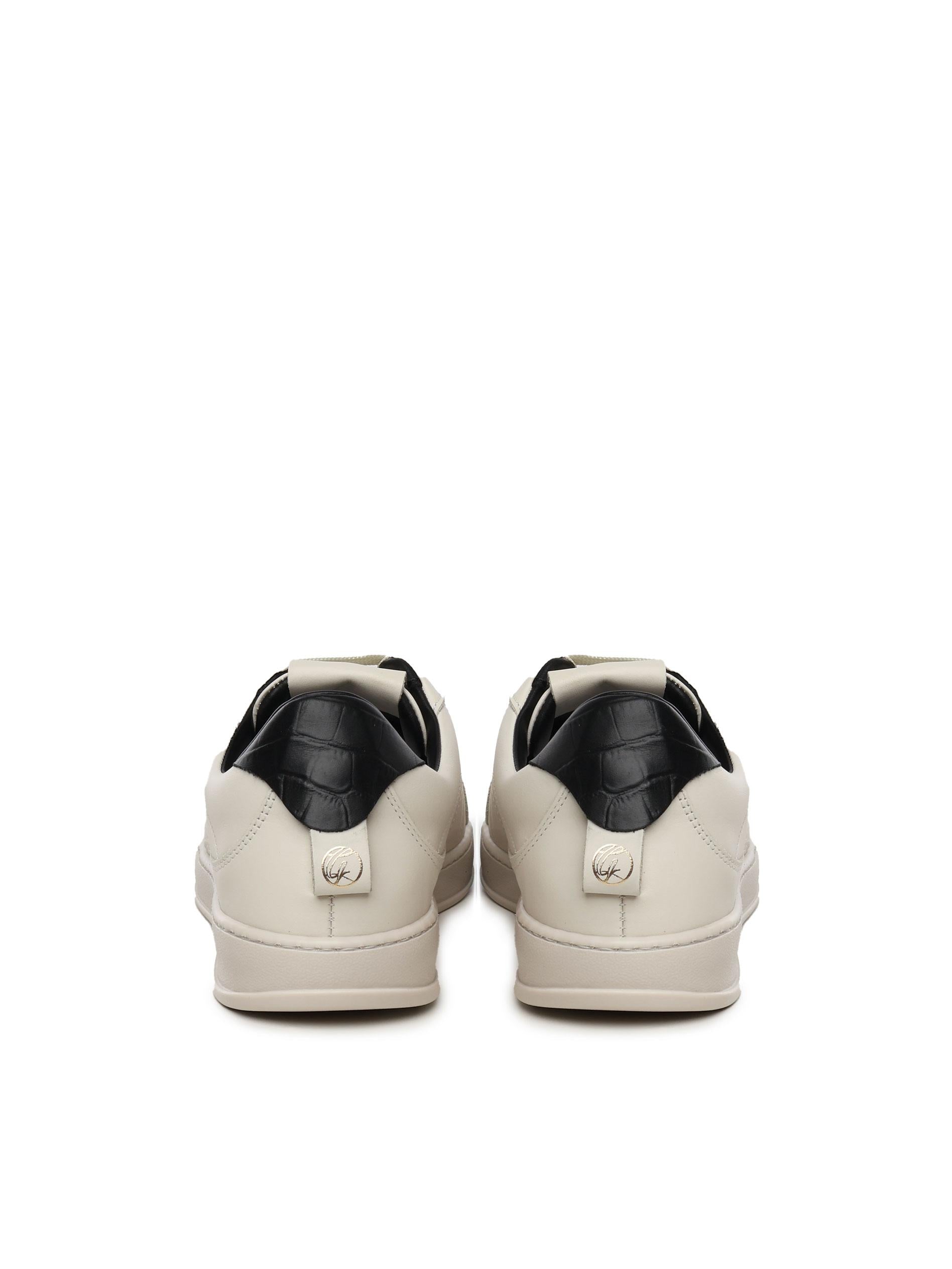 Sneakers Dynasty in nappa DYNASTY NAPPAMILK/BLACK GIULIANO GALIANO 