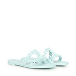 Sandali flat Infinity Chain Jelly ICJFLAS0 JLYSRZ AQUAZZURA 