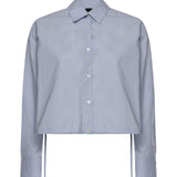 Camicia cropped in cotone 106249 A32LG50 PINKO 