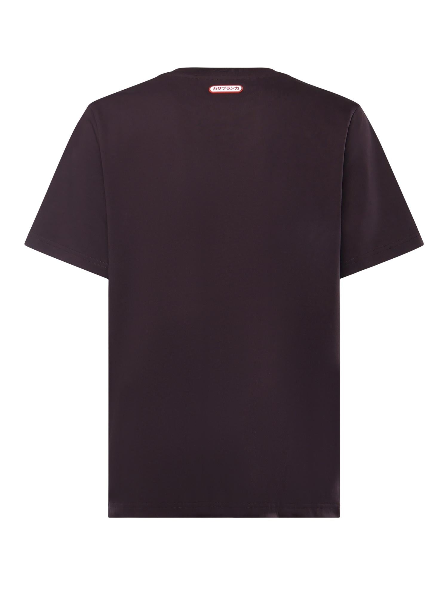 T-shirt con logo in cotone MAW25JTS001 06 CASABLANCA 