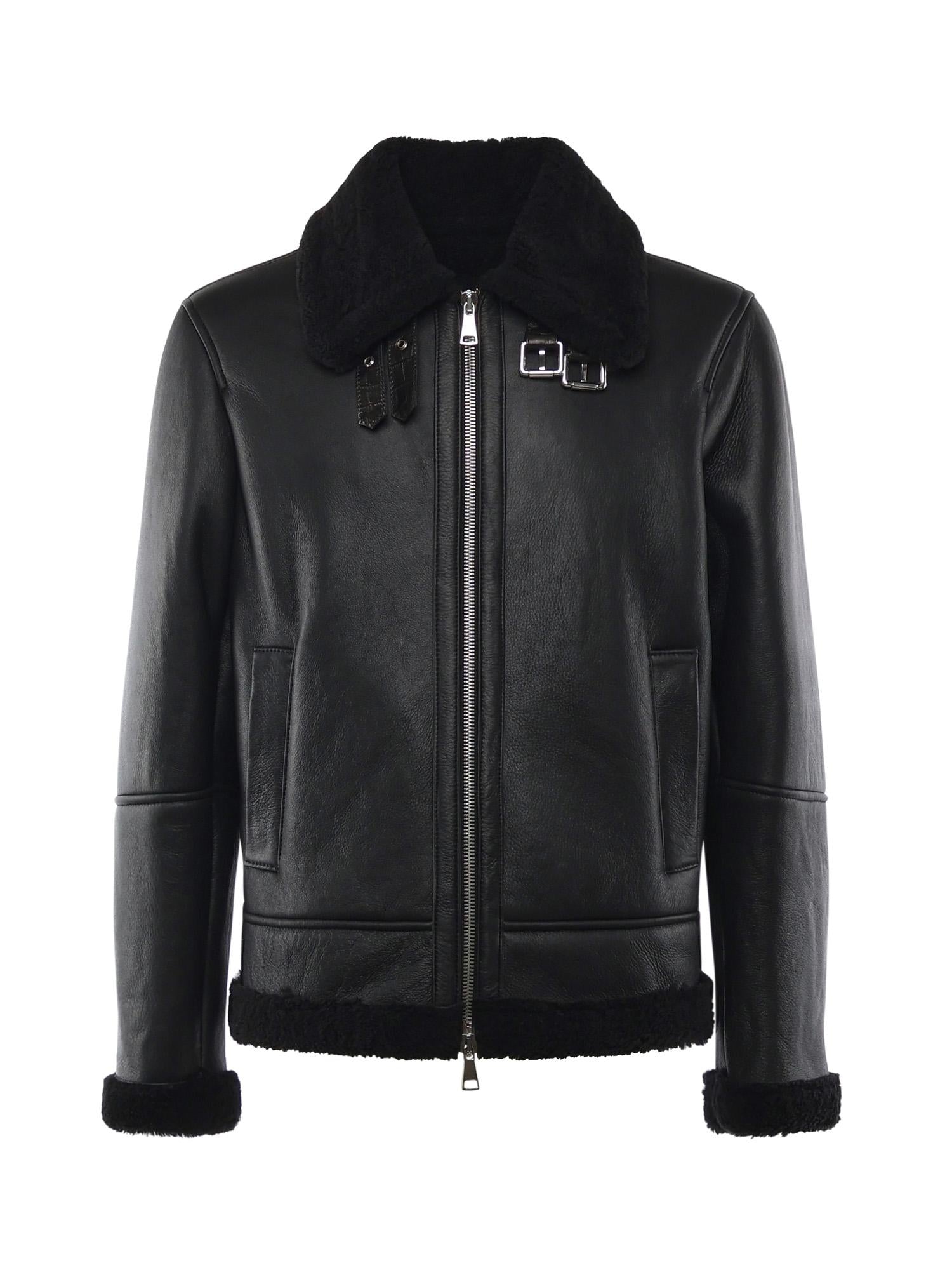 Giubbotto in pelle e montone Chicago CHICAGO NAPPANERO GIULIANO GALIANO 