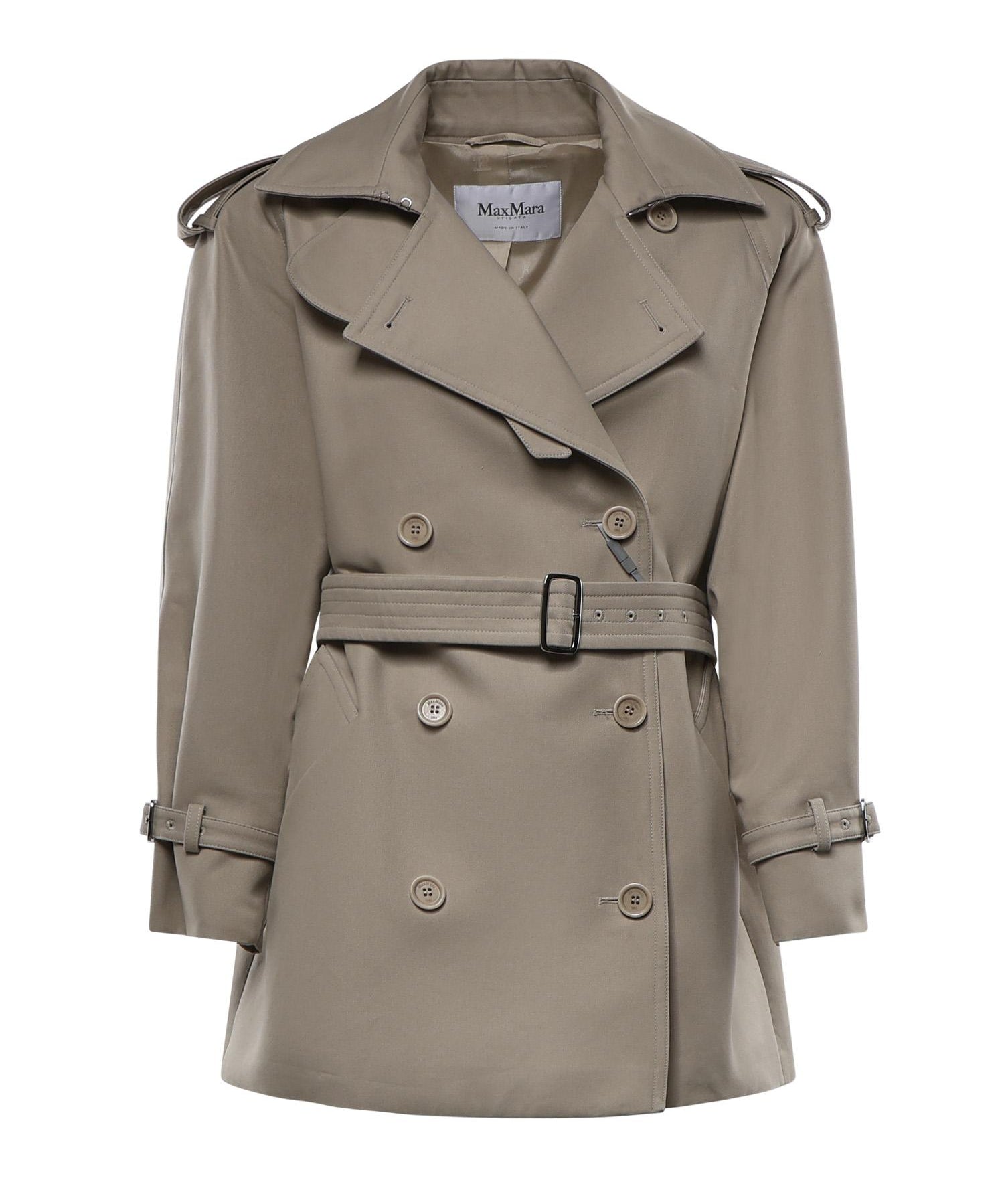 Spolverino cropped in cotone 2611121103600 002 MAX MARA 