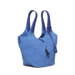 Borsa tote in rafia e viscosa 428P12005 001 POLO RALPH LAUREN 