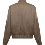 Giacca 'La Trackjacket Chevron' in lana IJT214WV009 BN Drôle de Monsieur 