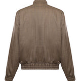 Giacca 'La Trackjacket Chevron' in lana IJT214WV009 BN Drôle de Monsieur 