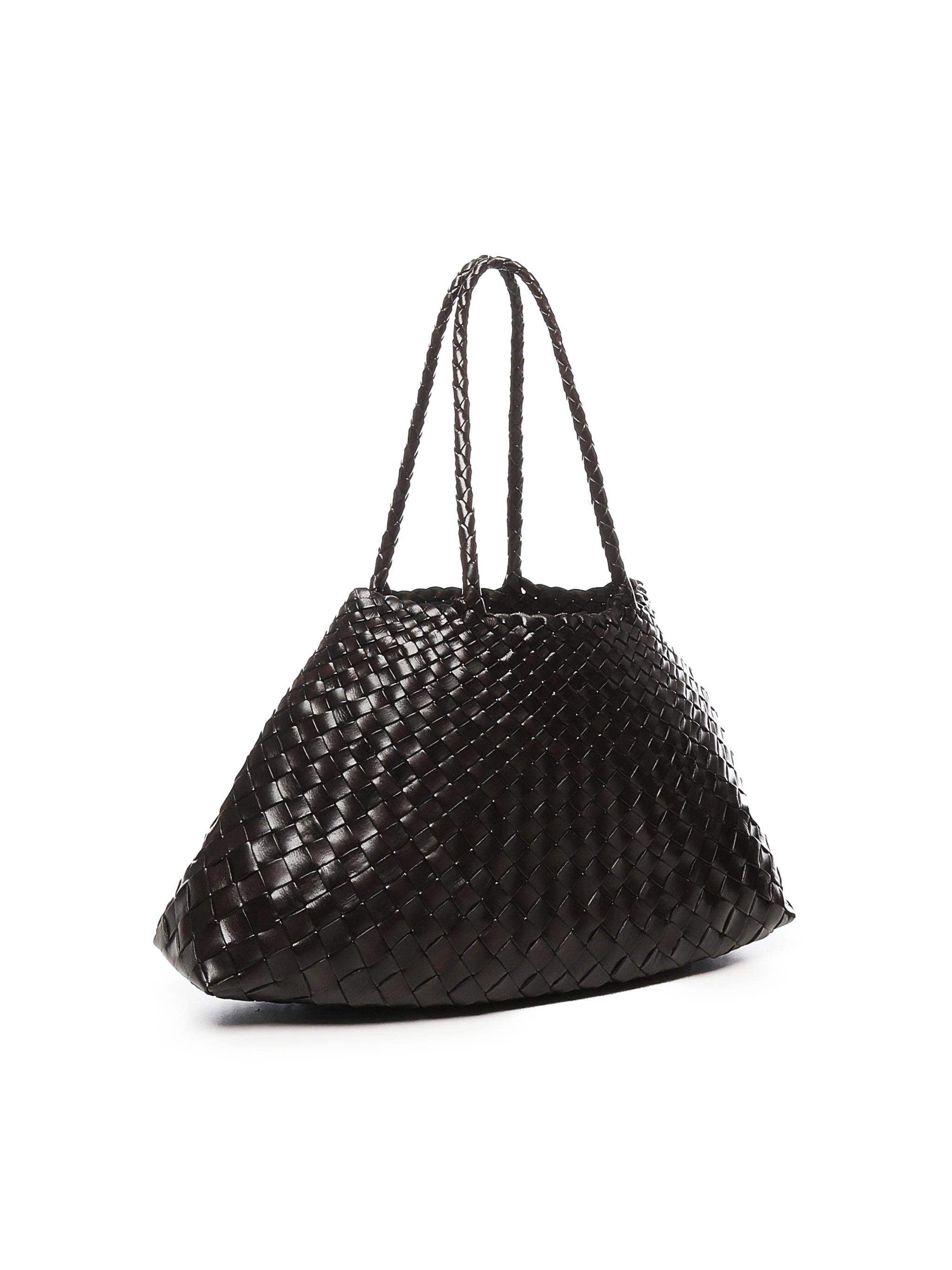 Borsa santa croce big 8892 DARK BROWN DRAGON DIFFUSION 