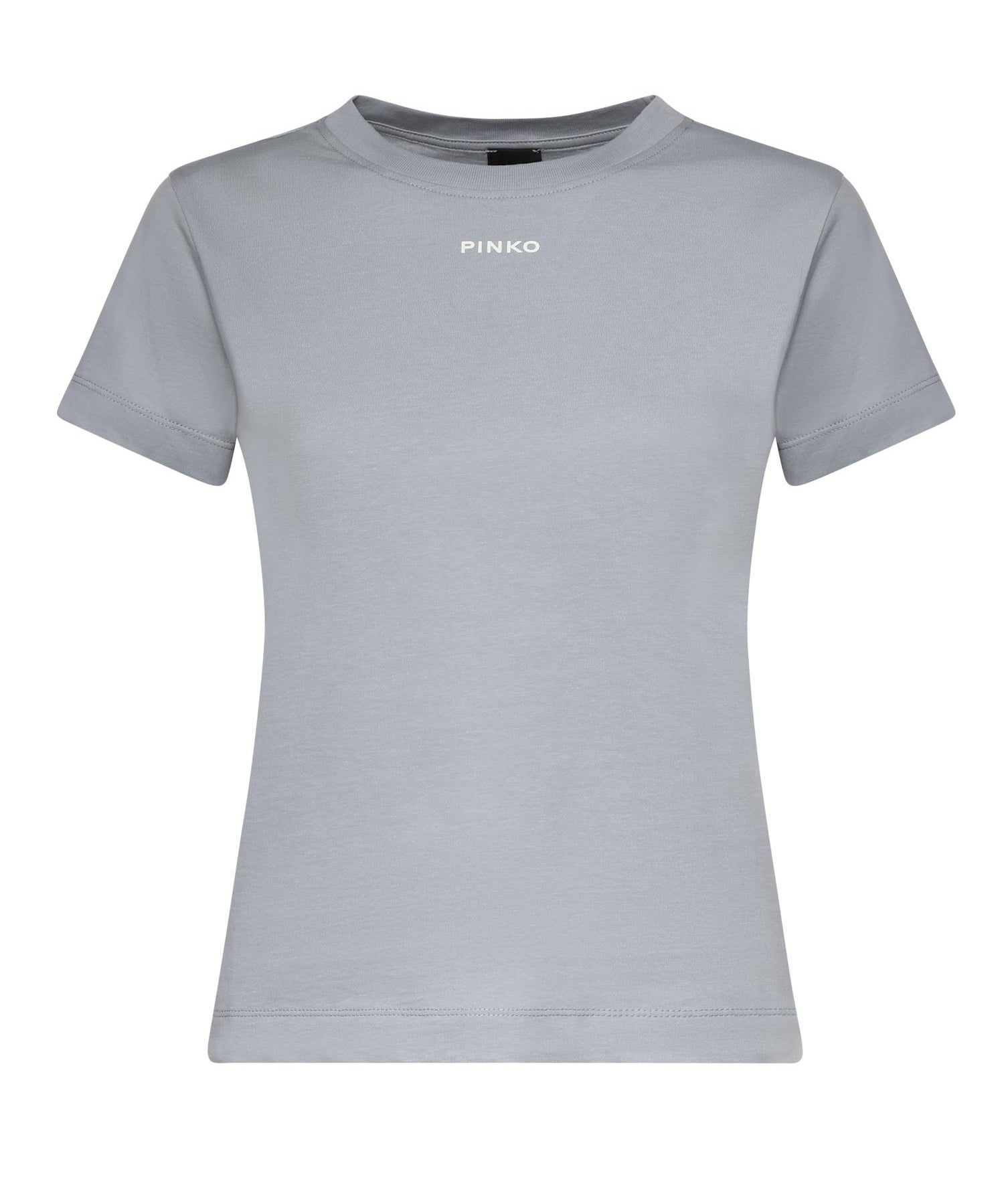 T-shirt con logo lettering 100373 A34FE87 PINKO 