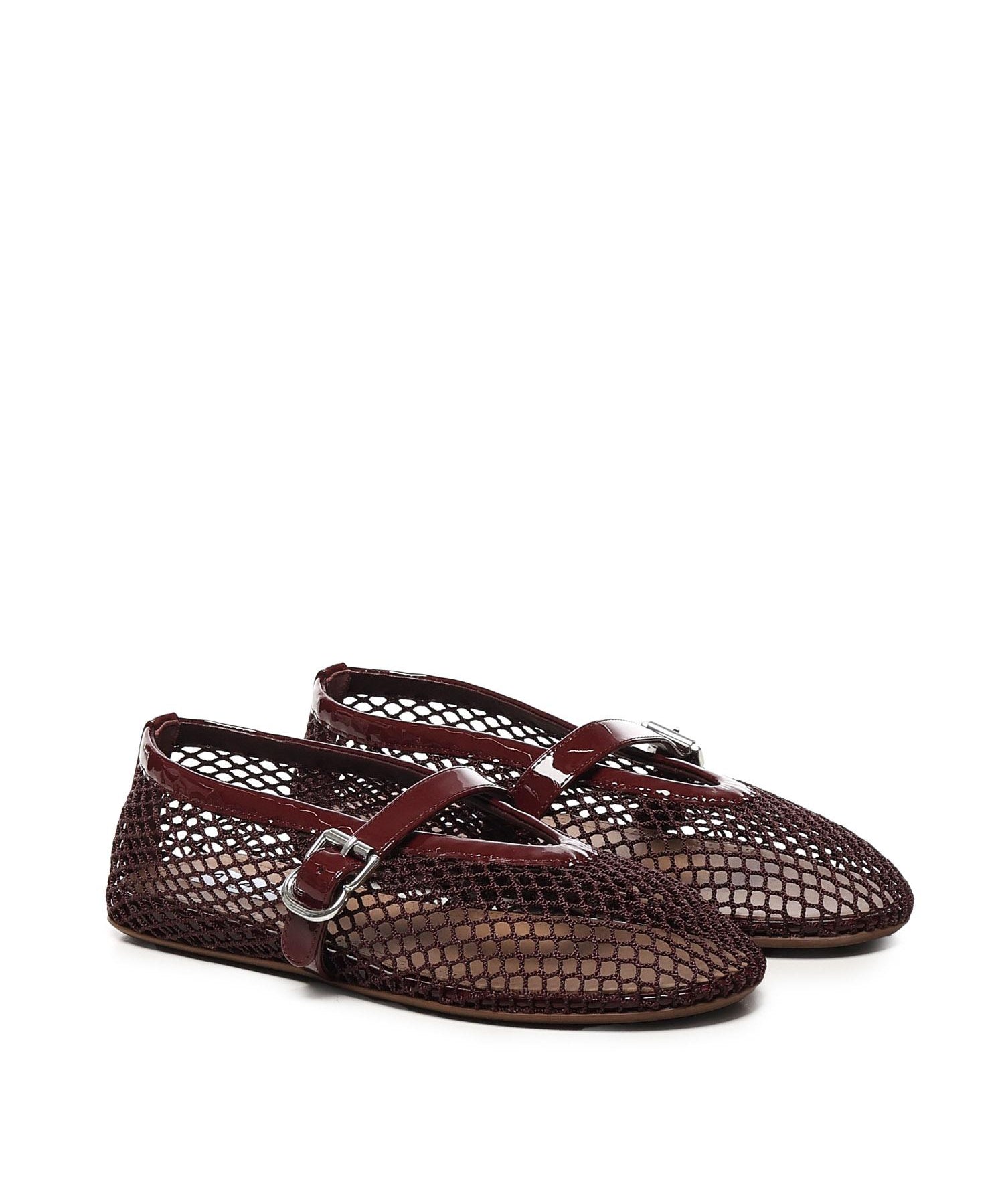 Ballerine Flat in rete<BR/> AA3A029TK007 325 ALAIA 