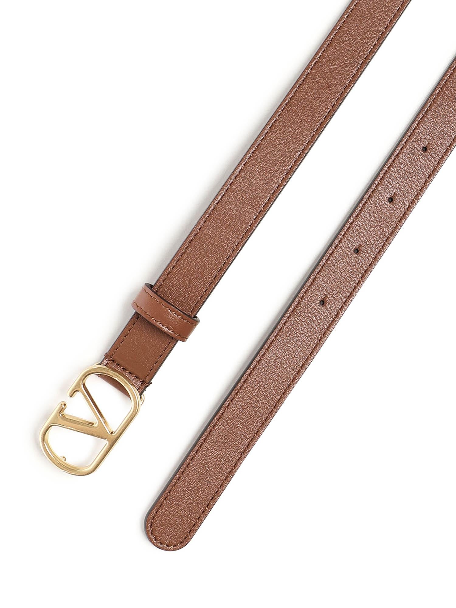 Cintura Vlogo Signature in pelle 8W2T0SM7 IYRWU2 VALENTINO GARAVANI 