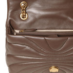 Borsa a tracolla grande Love Bag Puff trapunta farfalla 100038 A1EXL74Q PINKO 