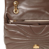 Borsa a tracolla grande Love Bag Puff trapunta farfalla 100038 A1EXL74Q PINKO 