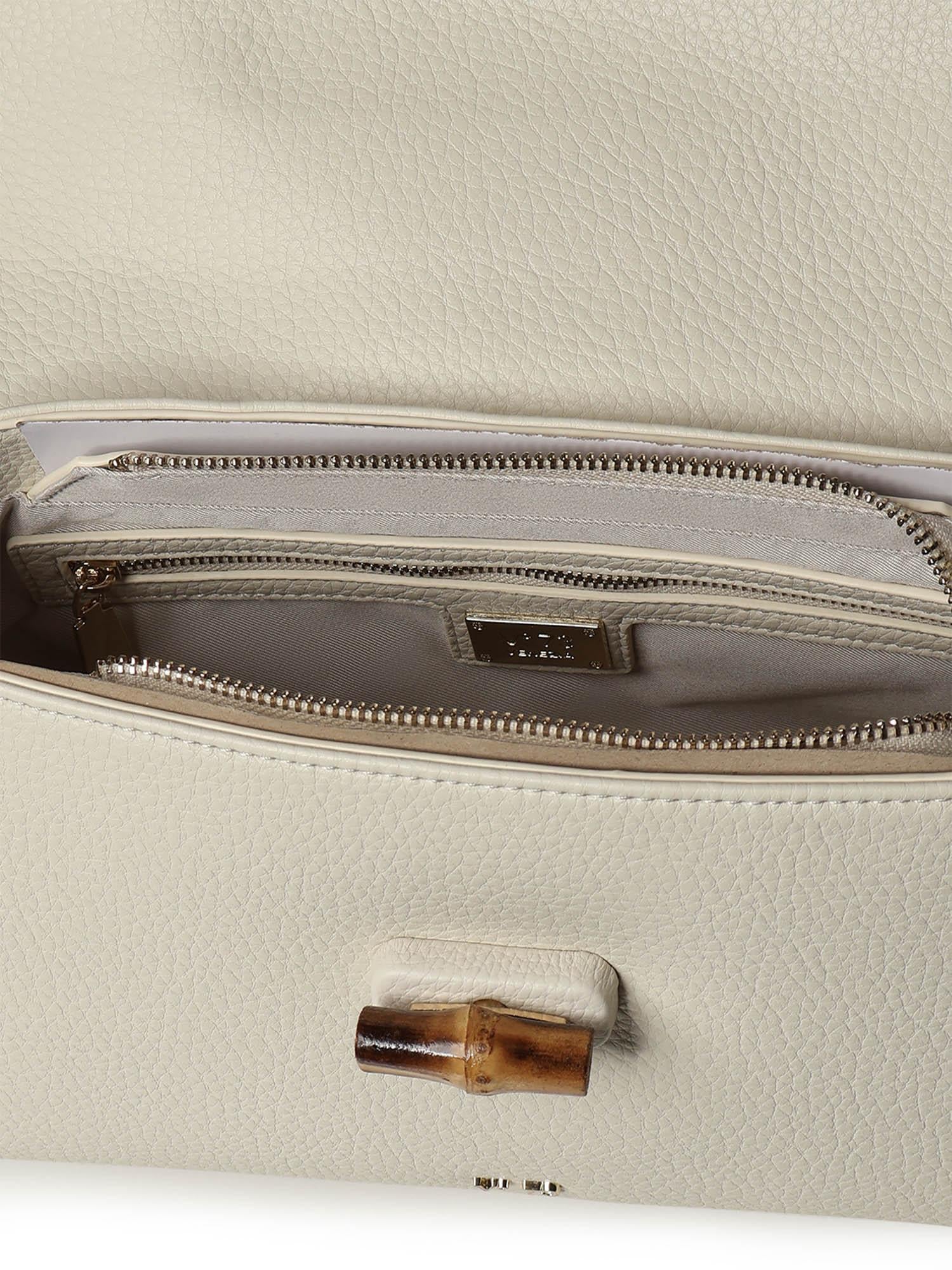 Borsa Beatrice con logo 73BS9M604 BEATRICEOFF WHITE V° 73 