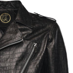 Giubbotto Push It in pelle PUSH IT CROCNERO GIULIANO GALIANO 