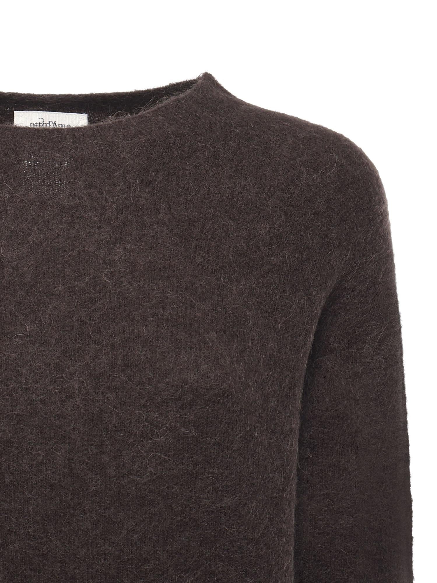 Maglia in misto lana DK9235 BROWN OTTOD'AME 