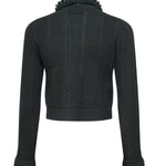 Giacca cropped in maglia 105485 A2QZX34 PINKO 