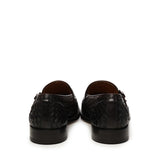 Mocassino doppia fibbia in pelle intrecciata DU3412ORVNUY195 TM00 DOUCAL'S 