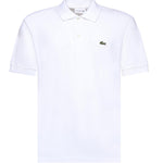 Polo in misto cotone con logo PH9851 001 LACOSTE 