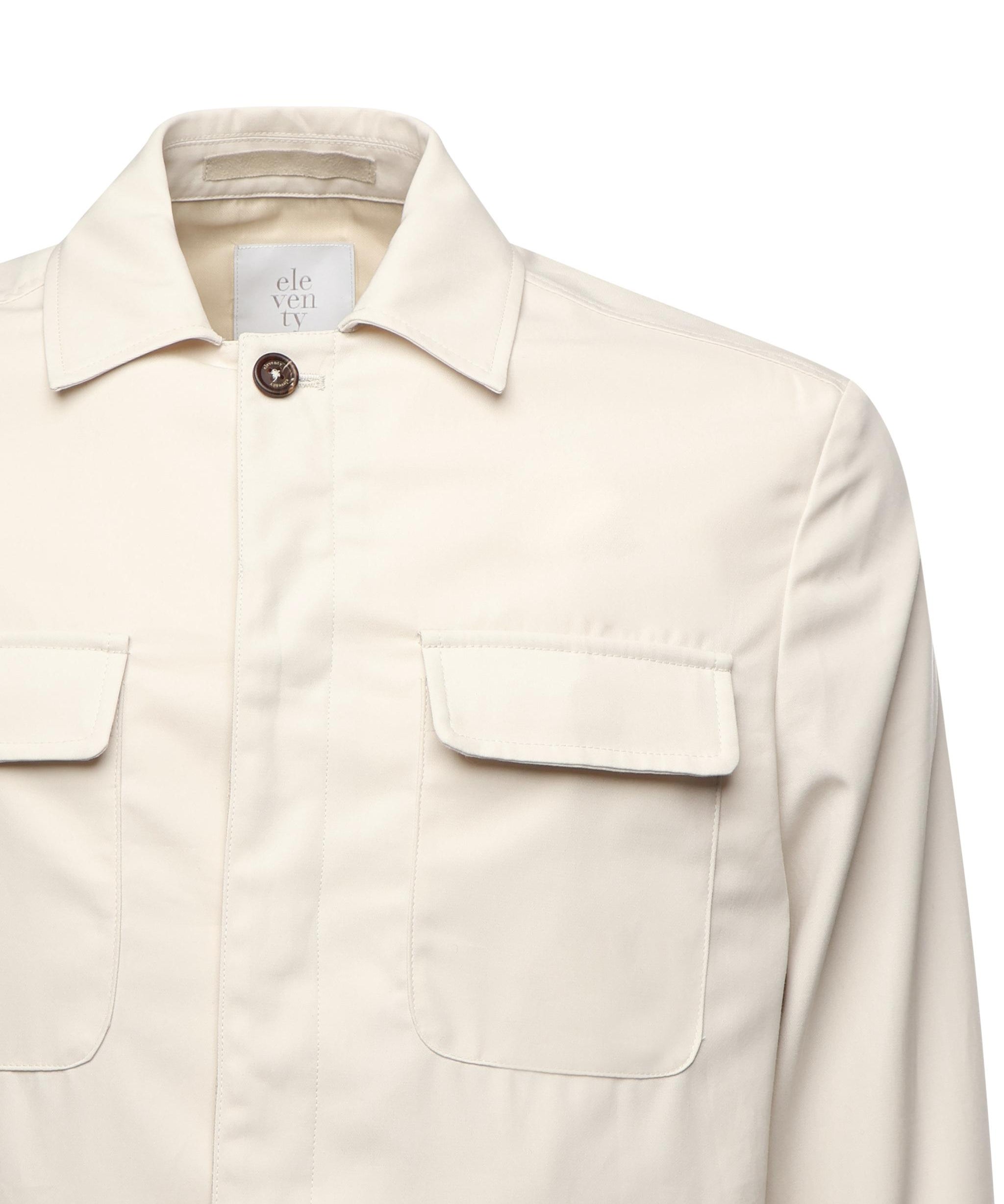Giacca-camicia in cotone K70GIAJ17TES0K187 02 ELEVENTY 