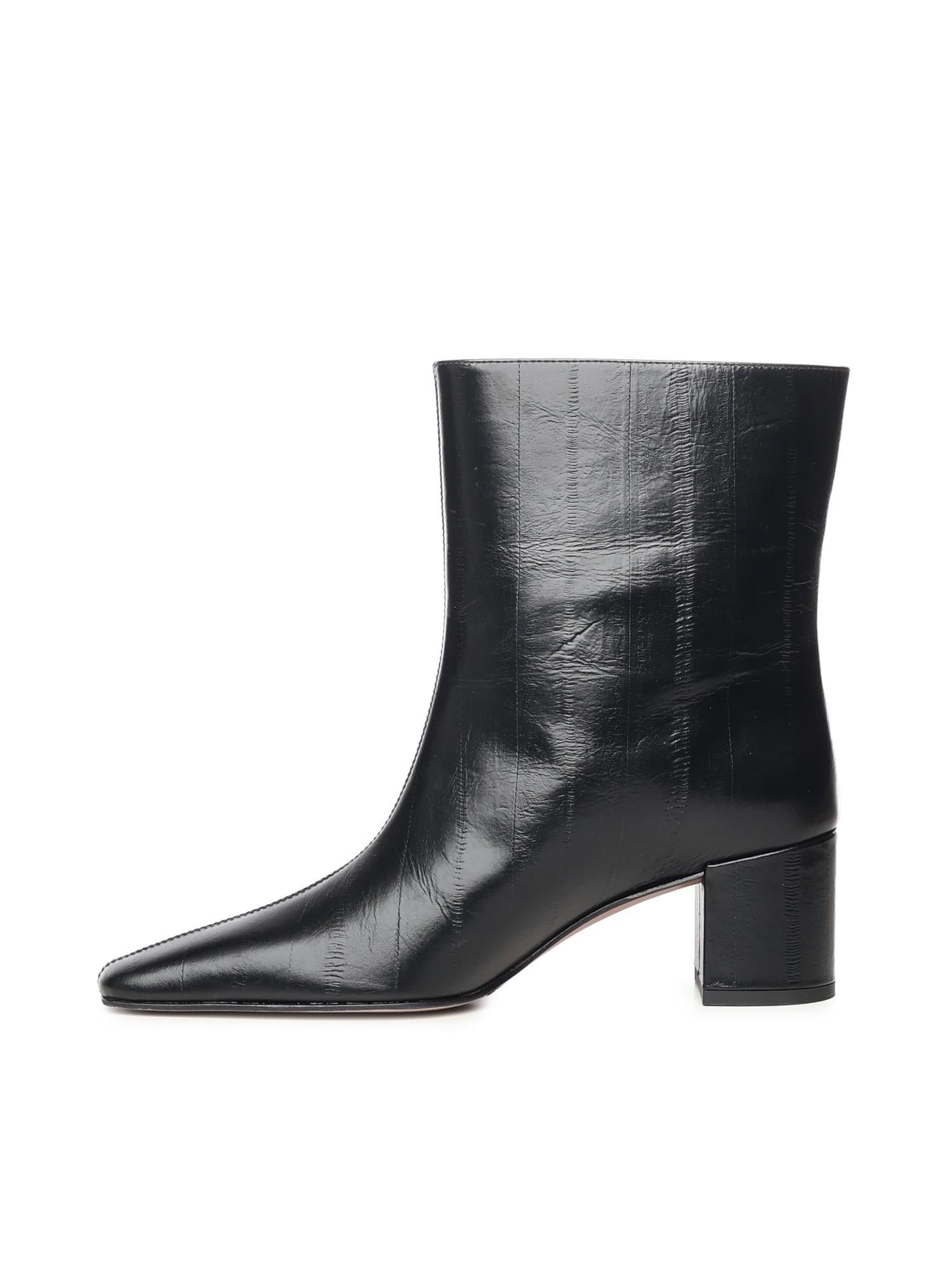 Ankle boot Stefy in pelle STEFY 60 ANGUILLANERO GIULIANO GALIANO 