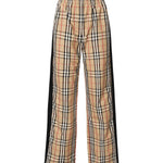 Pantaloni in cotone Check 8111874 A7028 BURBERRY 