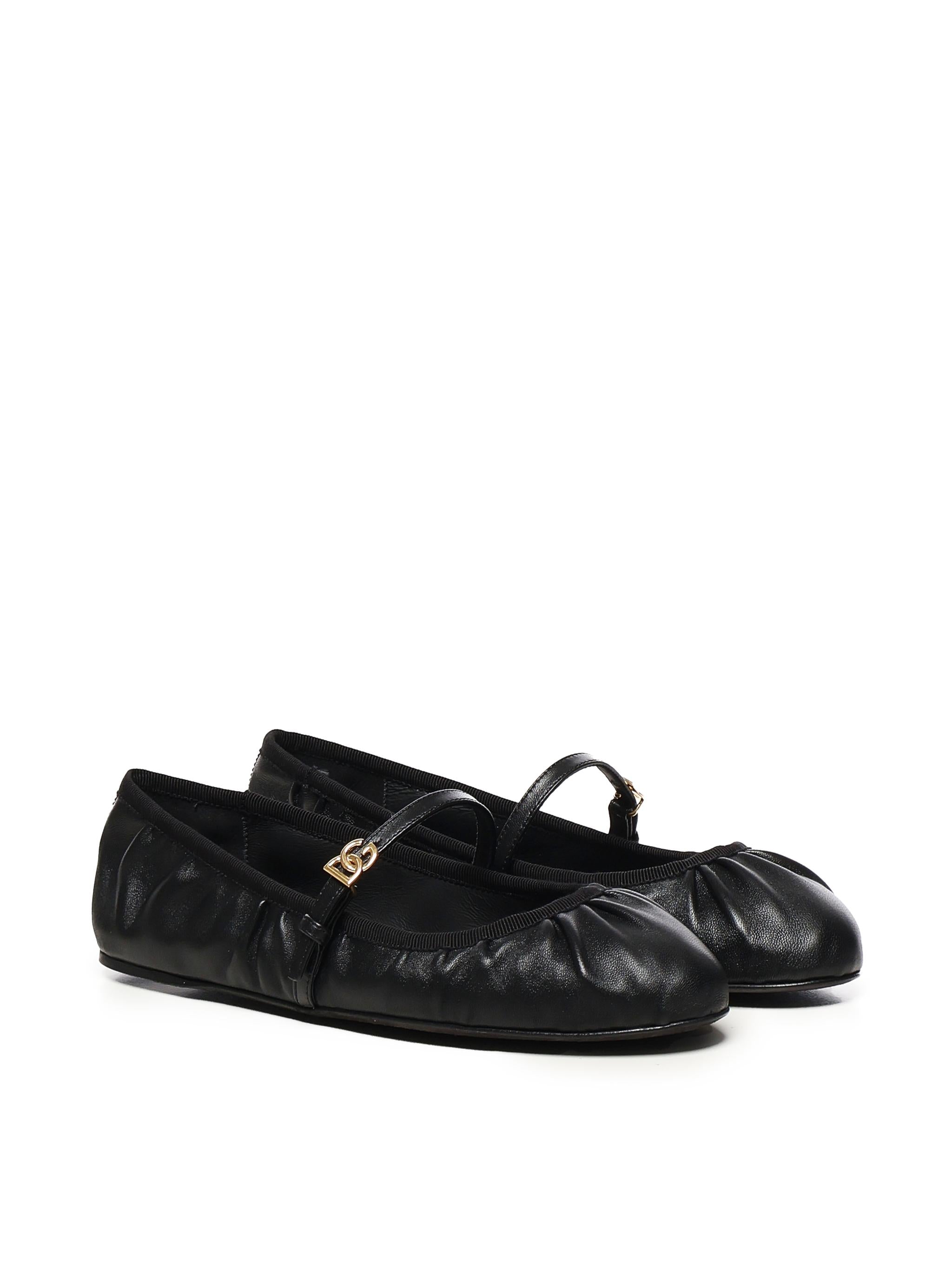 Ballerina Vally in nappa CB0257 AD1378B956 DOLCE & GABBANA 