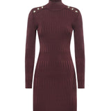 Vestito mini in maglia a costine 5BGK52 5881ZRGP MARCIANO BY GUESS 