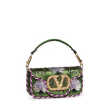 Borsa a spalla Locò ricamata con logo gioiello 7W0B0K53 RQIAAC VALENTINO GARAVANI 