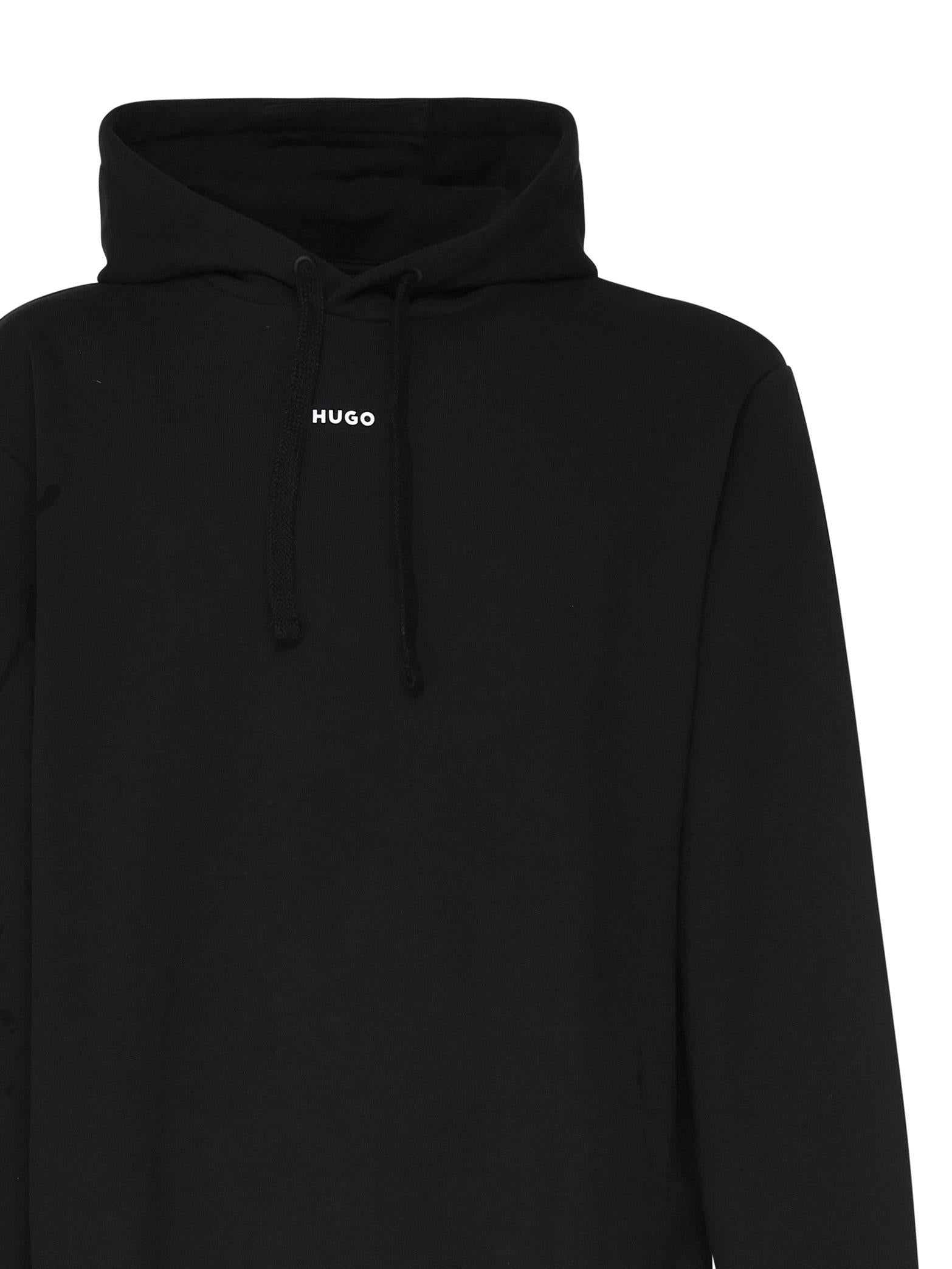 Felpa in cotone con cappuccio 50492581 -001 BOSS 
