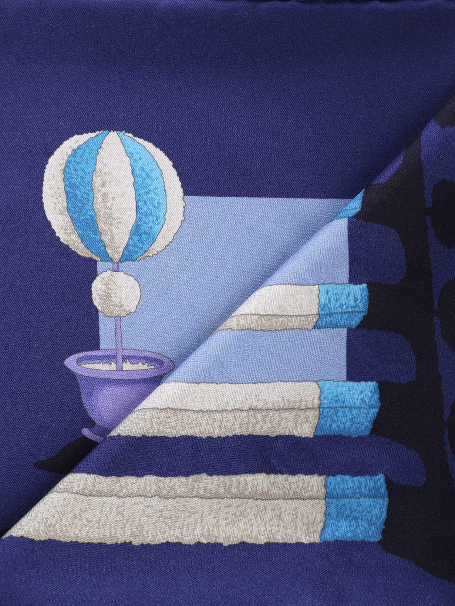 Foulard in seta con stampa 310212 785680002 FERRAGAMO 