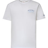 T-shirt con ricamo in cotone PRL0002 02506L MC2 SAINT BARTH 