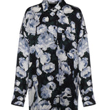 Blusa in raso con stampa floreale 620192 3HS3358485 STELLA McCARTNEY 