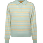 Polo Collegiate Stripe in cashmere W38510JL SEAGLASS COMBO GUEST IN RESIDENCE 