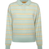 Polo Collegiate Stripe in cashmere W38510JL SEAGLASS COMBO GUEST IN RESIDENCE 